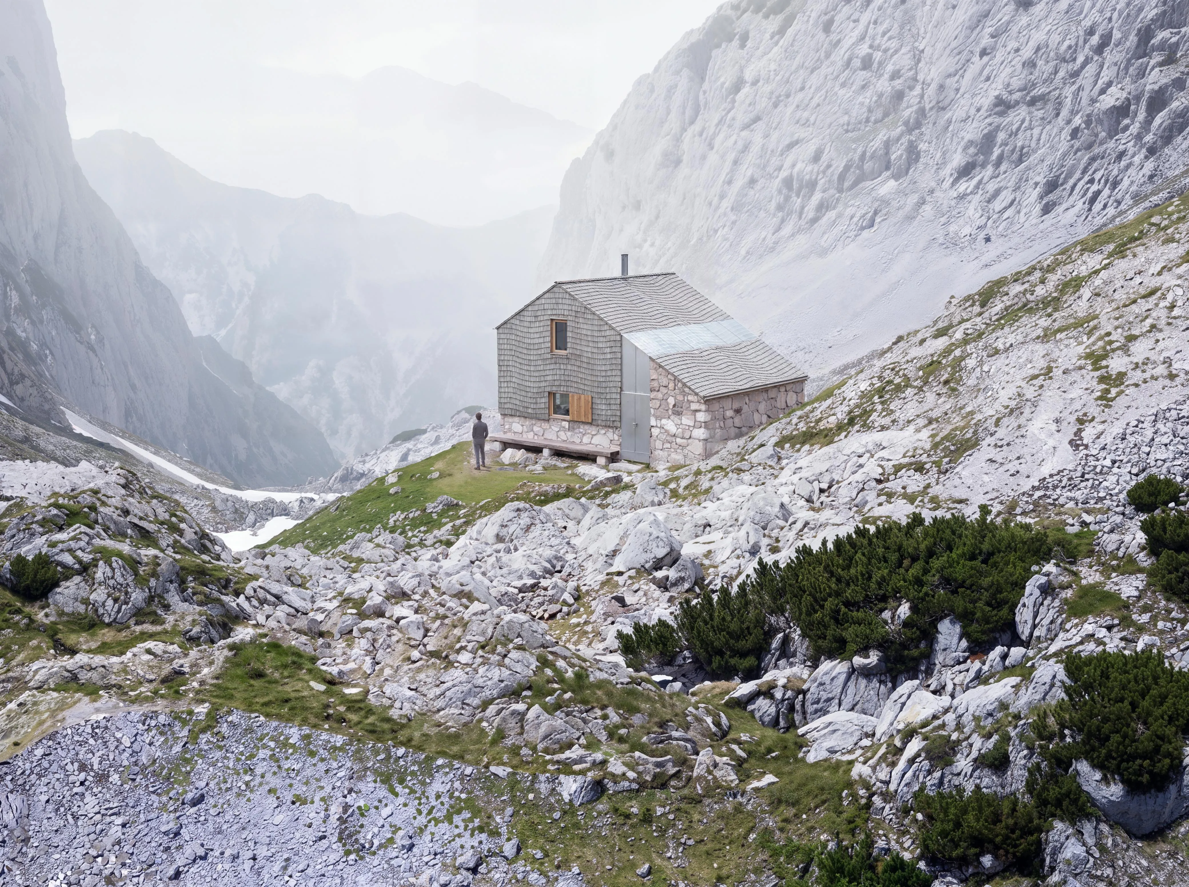 The hut in the Griesner Kar