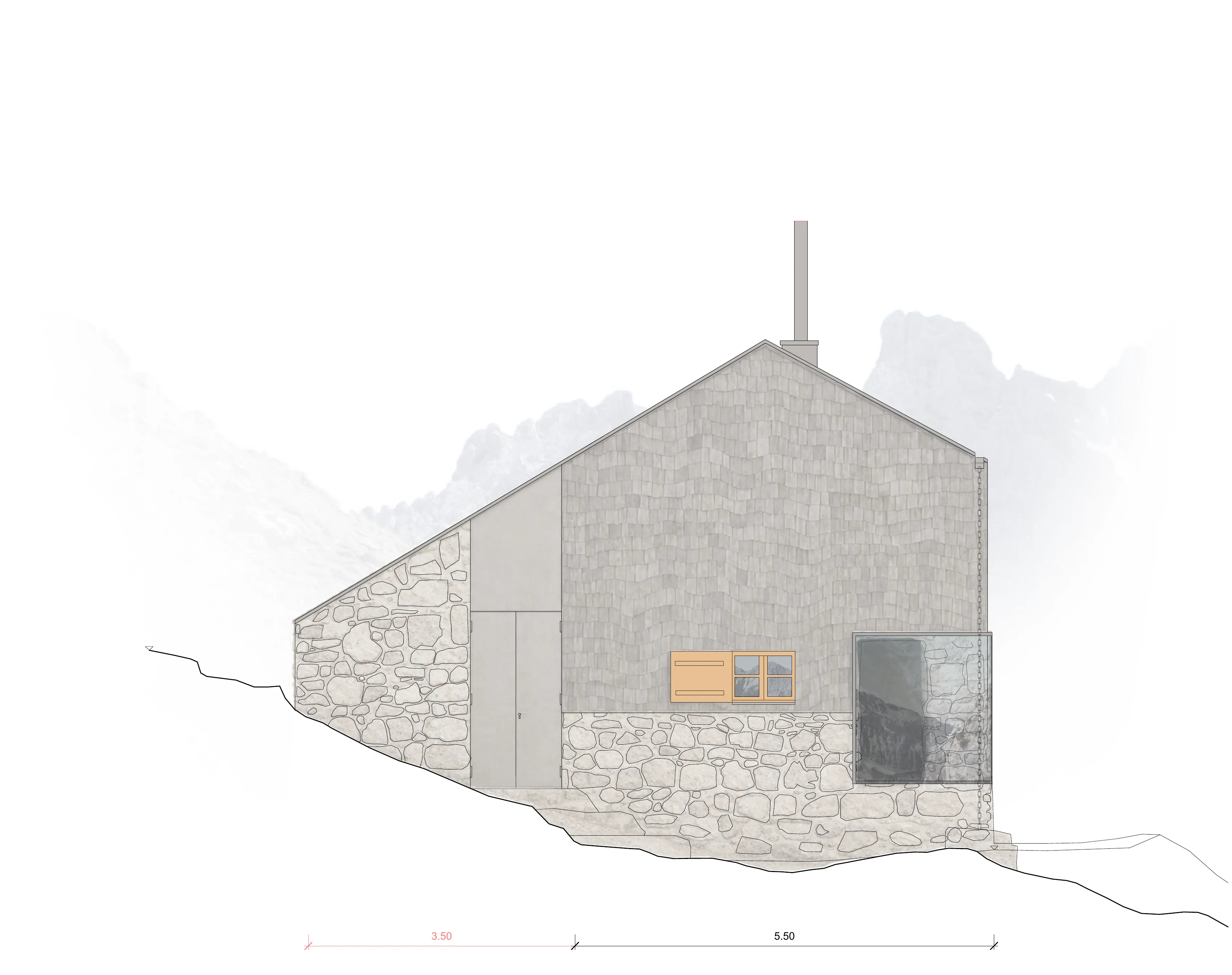 North elevation