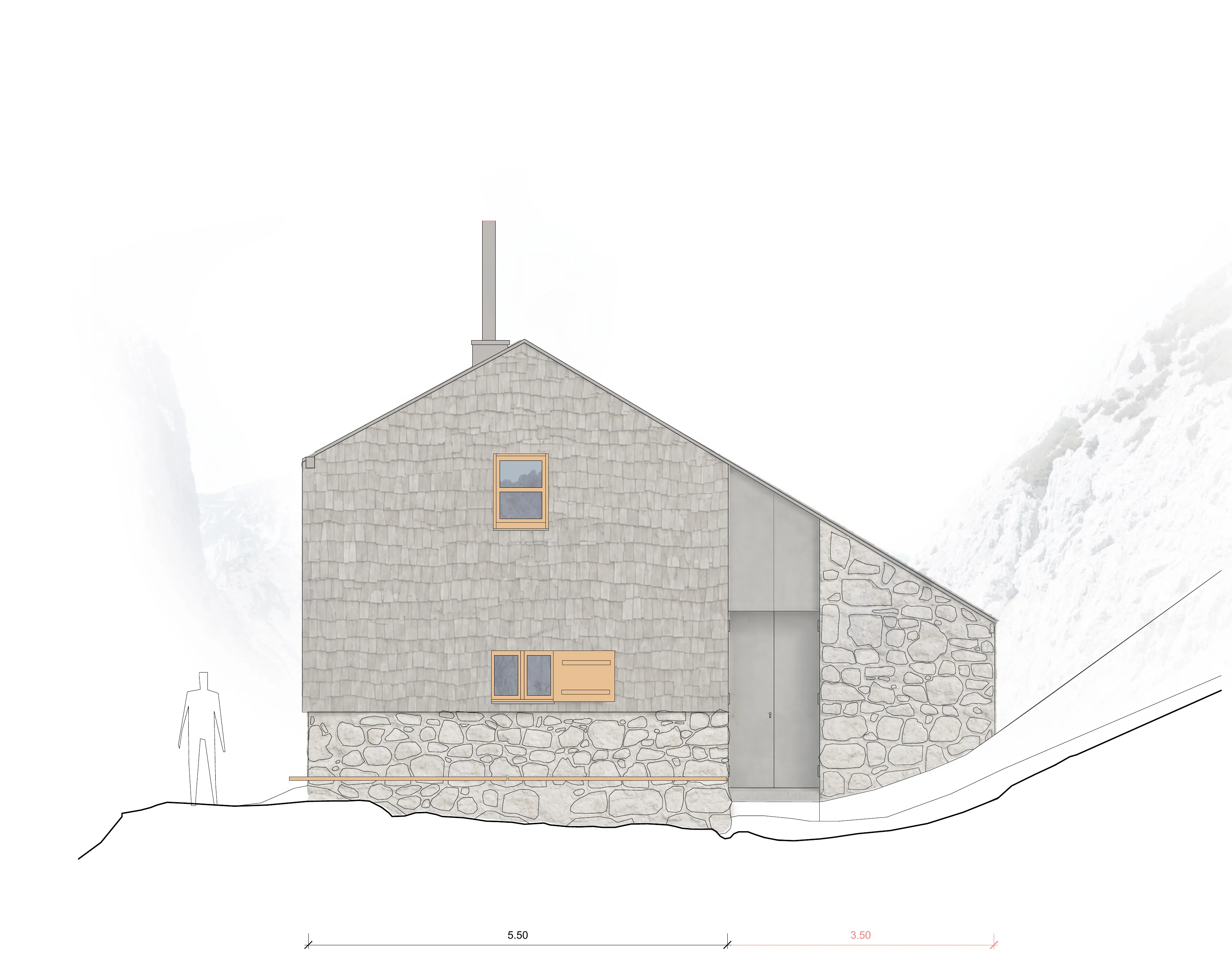 South elevation